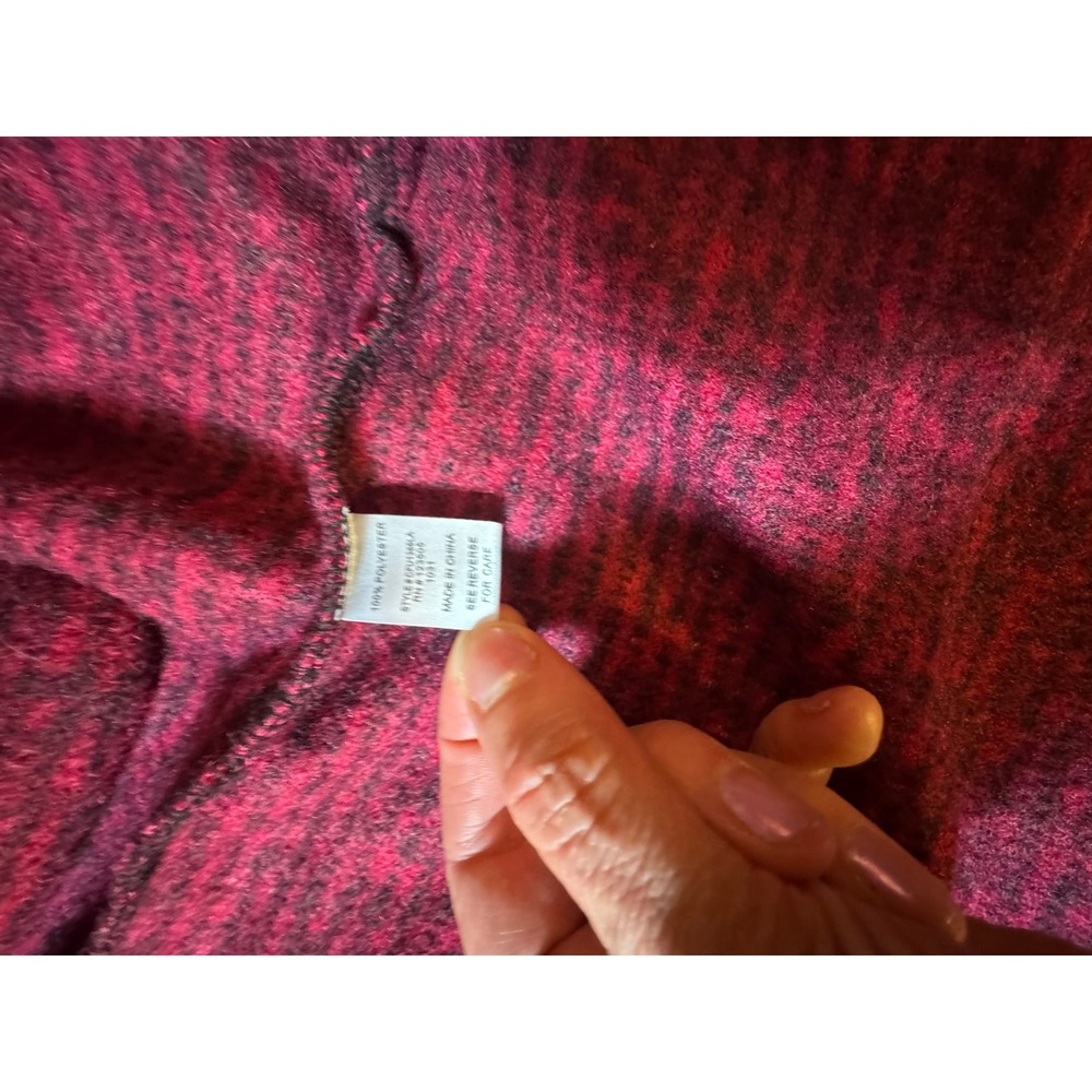 Culture Code Womens Burgundy Boucle Textured Overcoat Jacket Size M New CPJ1586A - Picture 7 of 8